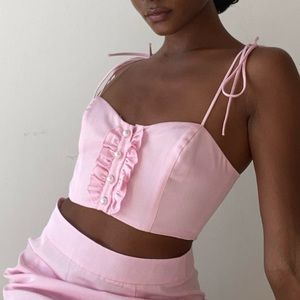 Isabelle Rhyne Pink Pearl Top